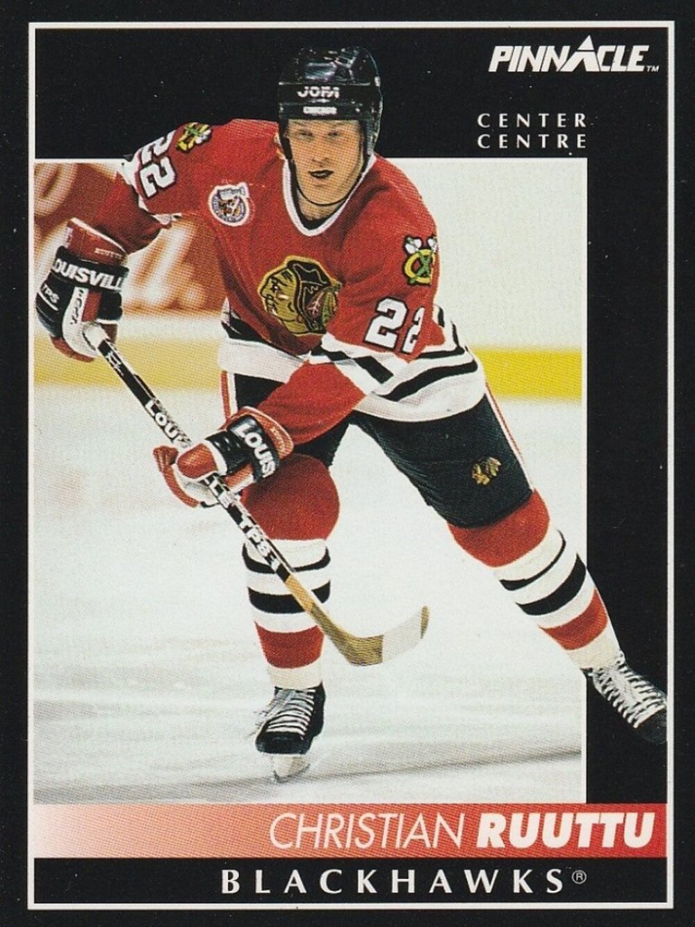 Christian Ruuttu Hockey Card